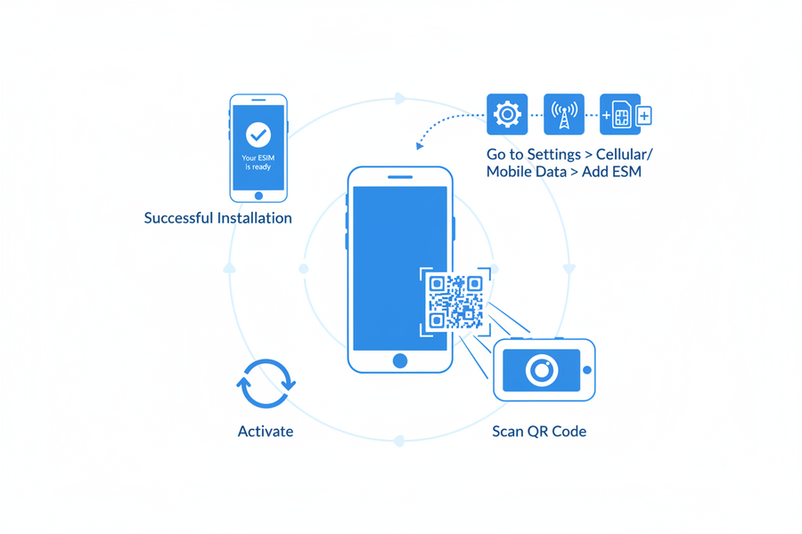 How To Install and Activate an eSIM: Step-by-Step Guide for Beginners