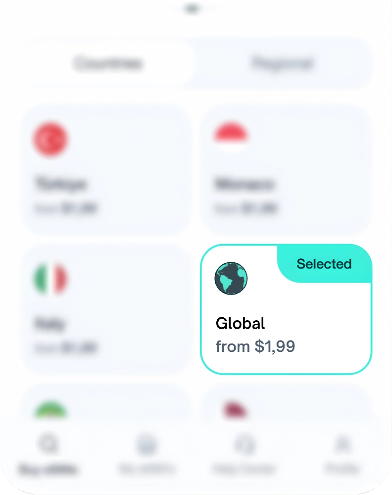 Pick a Roambit data plan for your journey