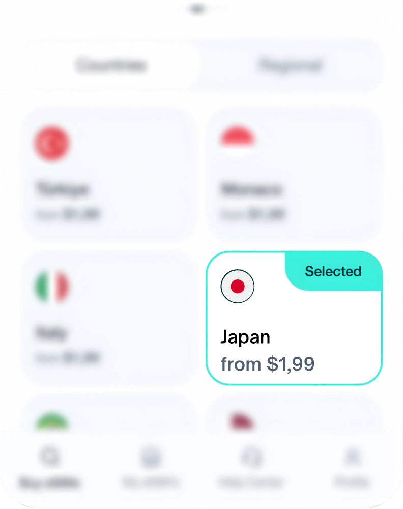Pick a Roambit data plan for your journey