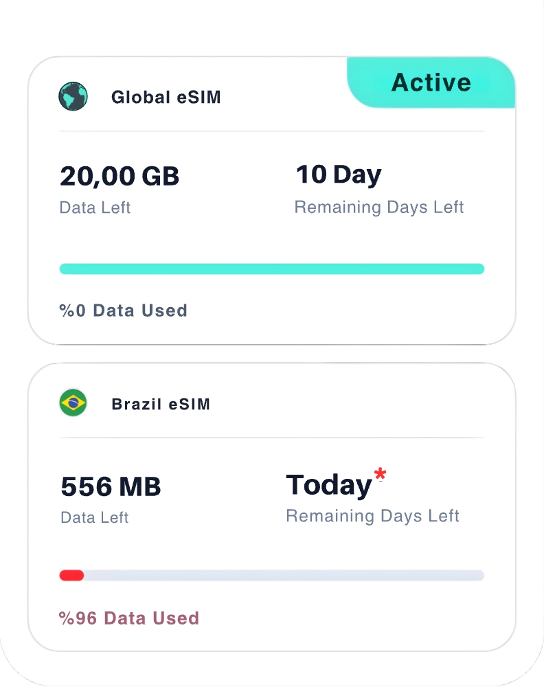Enjoy your eSIM for Global