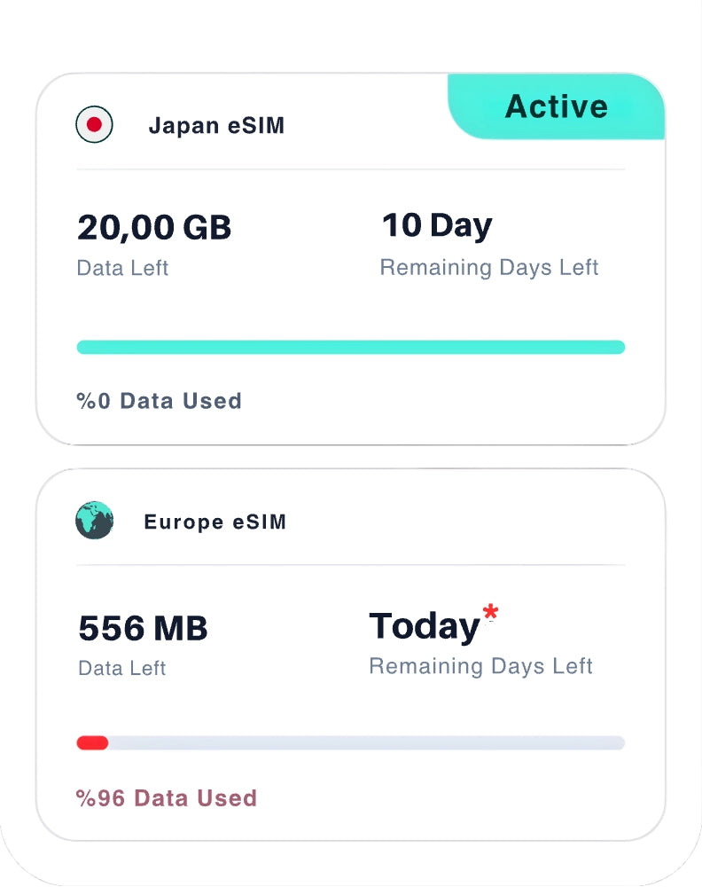 Enjoy your eSIM for Japan