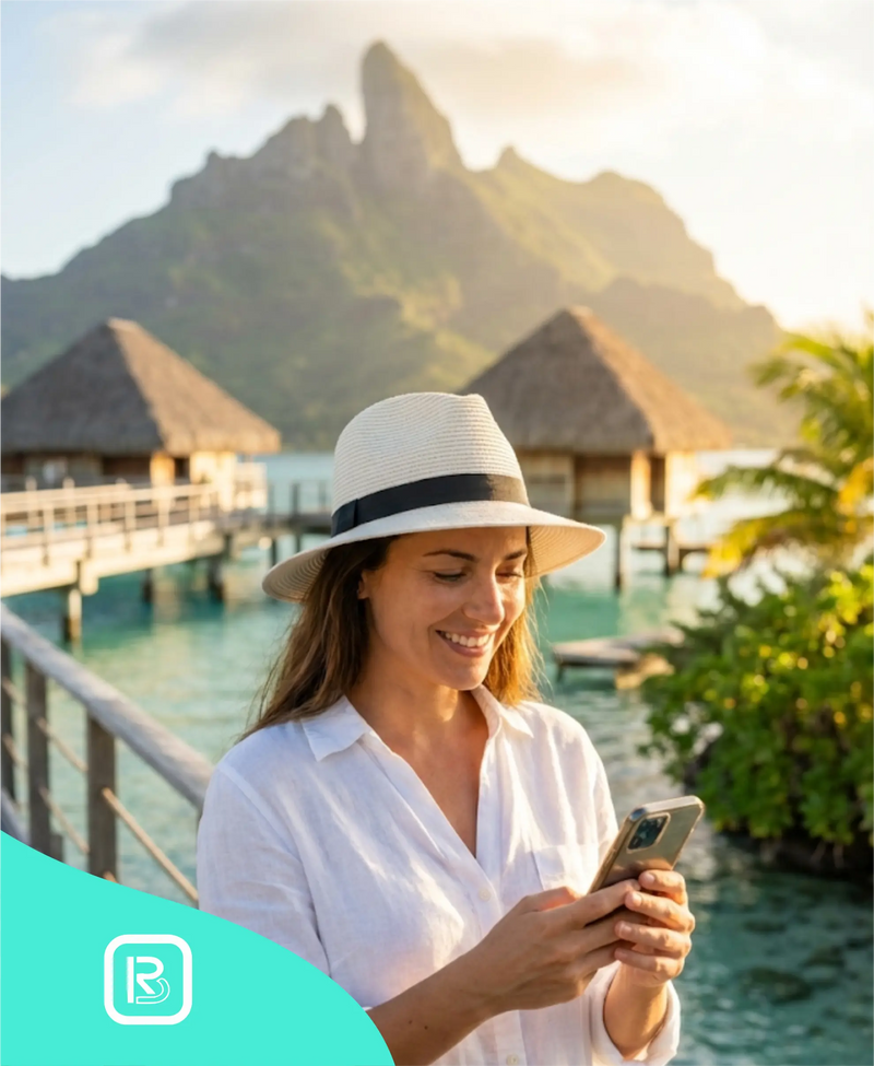 esim bora bora